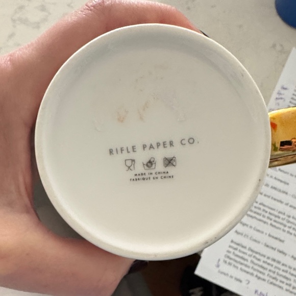 Rifle Paper Co. Halloween Mug with Gold Handle - Picture 2 of 2